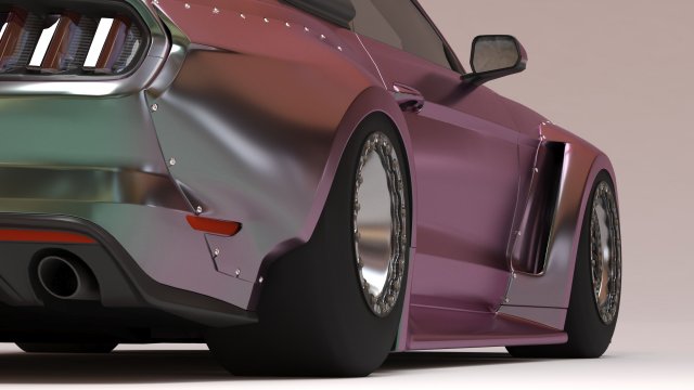 2015 mustang gt sales fender flares