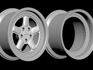 AC Schnitzer Type 1 printable two versions 3D Baskı Modeli