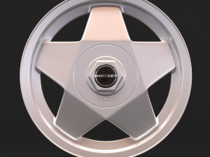 Borbet A rim 3 versions 3D Baskı Modeli