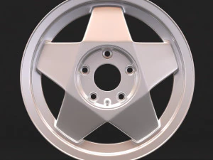 Borbet A rim 3 versions 3D Print Model