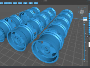 Borbet A rim 3 versions 3D Print Model