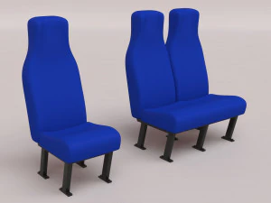 Sedili per furgone stampabili Modello di stampa 3D