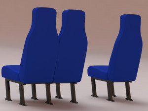 Van Seats printable 3D Print Model