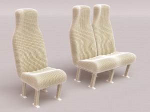 Van Seats printable 3D Print Model
