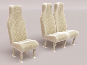 Sedili per furgone stampabili Modello di stampa 3D