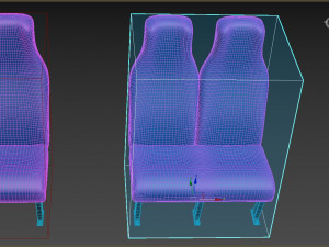 Van Seats printable 3D Print Model