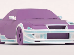 Skyline GTR-R33 Abflug Body Kit printable 3D Print Model