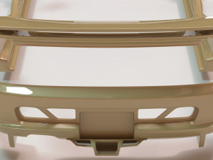 Skyline GTR-R33 Abflug Body Kit printable 3D-Druckmodell