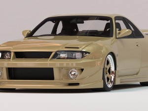 Skyline GTR-R33 Abflug Body Kit printable 3D-Druckmodell