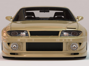 Skyline GTR-R33 Abflug Body Kit printable 3D-Druckmodell