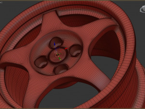OZ Chrono 4 bolts printable 3D 프린트 모델
