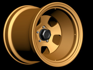 Ferrari 312 PB rims printable 3D Принт Модель