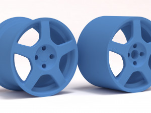 Focus Mk1 RS wheel printable Modello di stampa 3D