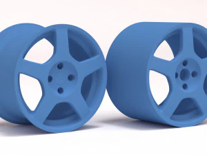 Focus Mk1 RS wheel printable 3D Print Model