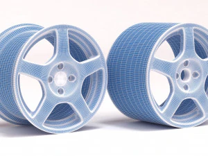 Focus Mk1 RS wheel printable 3D Print Model