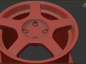 Focus Mk1 RS wheel printable Modello di stampa 3D