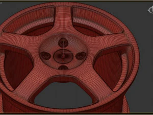 Focus Mk1 RS wheel printable 3D Print Model