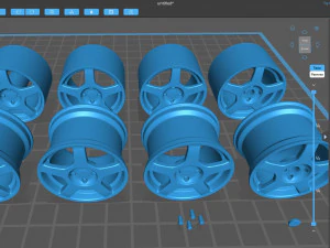 Focus Mk1 RS wheel printable 3D Print Model