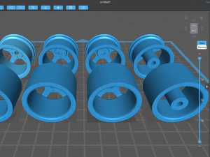 Focus Mk1 RS wheel printable 3D Print Model