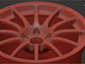 Team Dynamics Pro Race Rim printable 3D Print Model