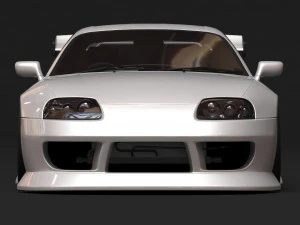 Kit carrozzeria sportivo Toyota Supra MK4 BN stampabile Modello di stampa 3D