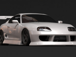 Toyota Supra MK4 BN Sports body kit printable 3D 打印模型