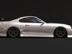 Toyota Supra MK4 BN Sports body kit printable 3D 打印模型