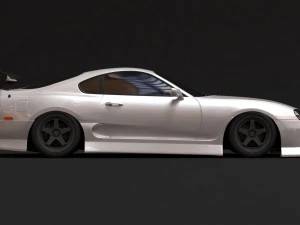 Kit carrozzeria sportivo Toyota Supra MK4 BN stampabile Modello di stampa 3D