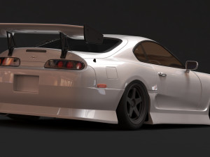 Toyota Supra MK4 BN Sports body kit printable 3D 打印模型