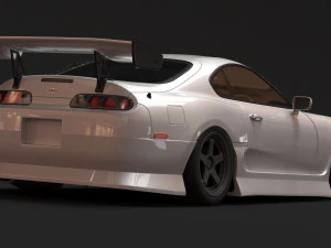 Kit carrozzeria sportivo Toyota Supra MK4 BN stampabile Modello di stampa 3D
