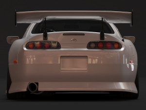 Toyota Supra MK4 BN Sports body kit printable 3D 打印模型