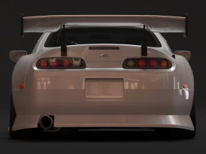 Kit carrozzeria sportivo Toyota Supra MK4 BN stampabile Modello di stampa 3D