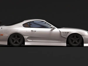 Kit carrozzeria sportivo Toyota Supra MK4 BN stampabile Modello di stampa 3D