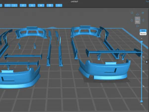 Kit carrozzeria sportivo Toyota Supra MK4 BN stampabile Modello di stampa 3D