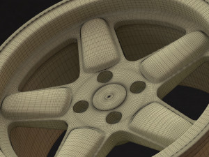 AC Schnitzer Type 1 Four Lugs printable Modello di stampa 3D