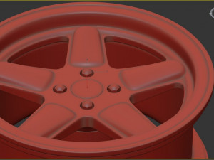 AC Schnitzer Type 1 Four Lugs printable Modello di stampa 3D