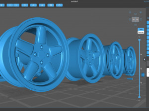 AC Schnitzer Type 1 Four Lugs printable Modello di stampa 3D