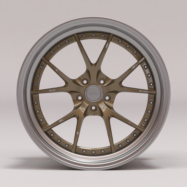 RSV Forged Rs-1 Rim printable 3 versions Modelo de Impressão 3D .c4d .max .obj .3ds .fbx .stl .blend 