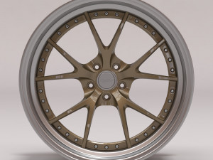 RSV Forged Rs-1 Rim printable 3 versions Modelo de impresión 3D