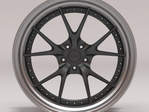 RSV Forged Rs-1 Rim printable 3 versions Modelo de Impressão 3D