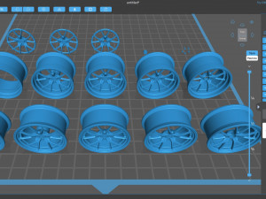 RSV Forged Rs-1 Rim printable 3 versions Modelo de Impressão 3D