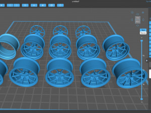 RSV Forged Rs-1 Rim printable 3 versions Modelo de Impressão 3D
