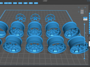 RSV Forged Rs-1 Rim printable 3 versions Modelo de Impressão 3D