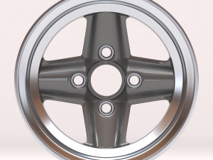 Revolution 4 Spoke Concave printable 3D 打印模型
