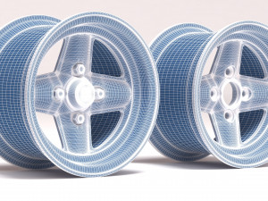Revolution 4 Spoke Concave printable 3Dプリントモデル