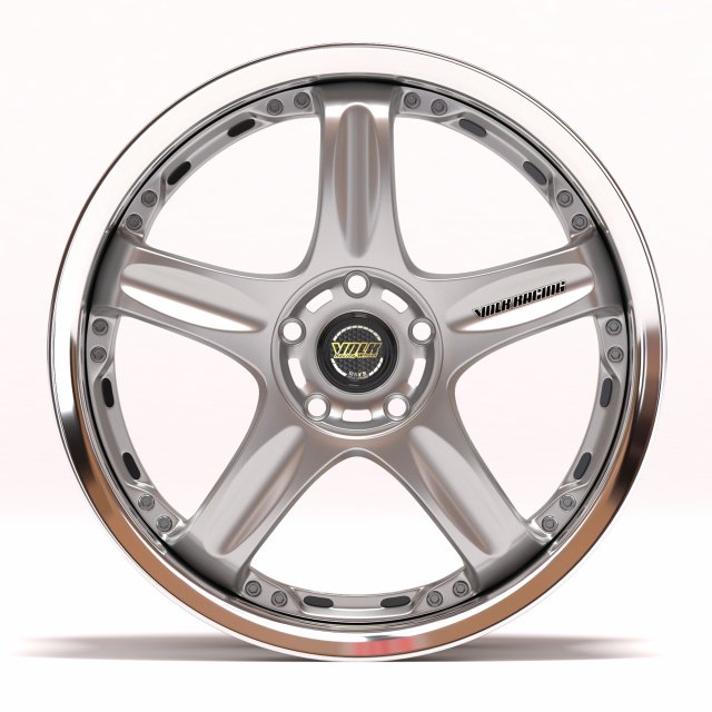 Rays Volk Racing GT-C rim printable Modello di stampa 3D .c4d .max .obj .3ds .fbx .stl .blend 