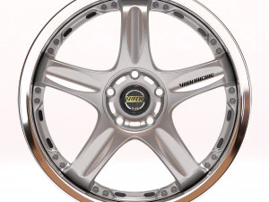 Cerchio Rays Volk Racing GT-C stampabile Modello di stampa 3D