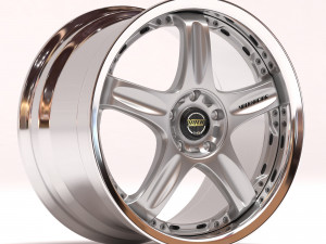 Rays Volk Racing GT-C rim printable Modello di stampa 3D