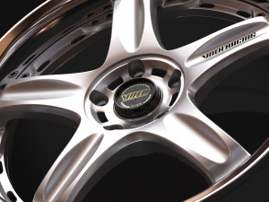 Rays Volk Racing GT-C rim printable Modello di stampa 3D