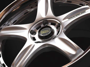 Rays Volk Racing GT-C rim printable 3D Print Model in Automotive